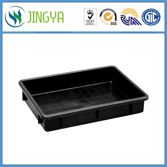 Black anti -static esd tray for the storage of electronic components