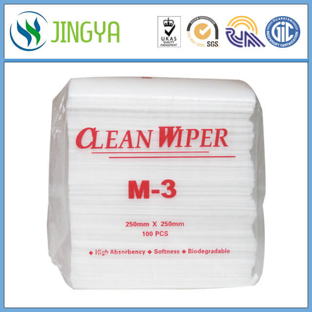  25x25cm industry lint free cleaning wiper