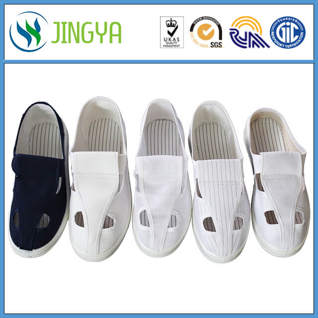 Various butterfly esd shoes used in electronics